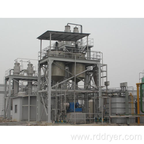 double-effect falling film industrial evaporator